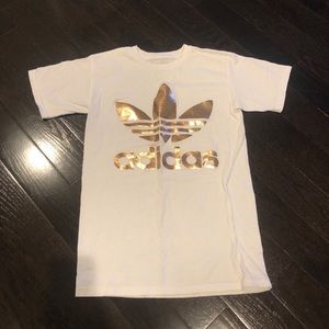 Adidas Trifold Rosegold Tee